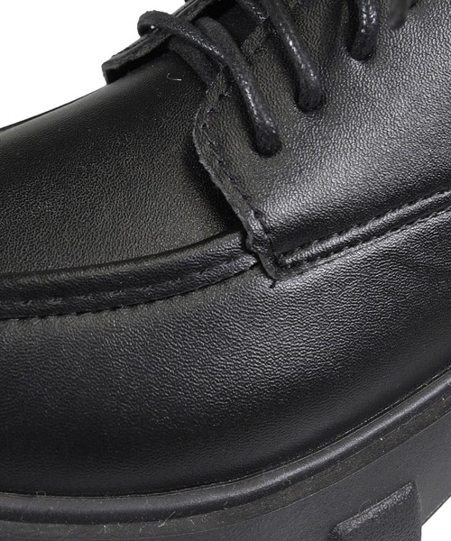 NOFALL(ノーフォール)の「トラックソールレースアップマニッシュ(ドレスシューズ・レディース・ブラック/ホワイト/ブラック系その他・LL/S/M/L)」の14枚目の写真