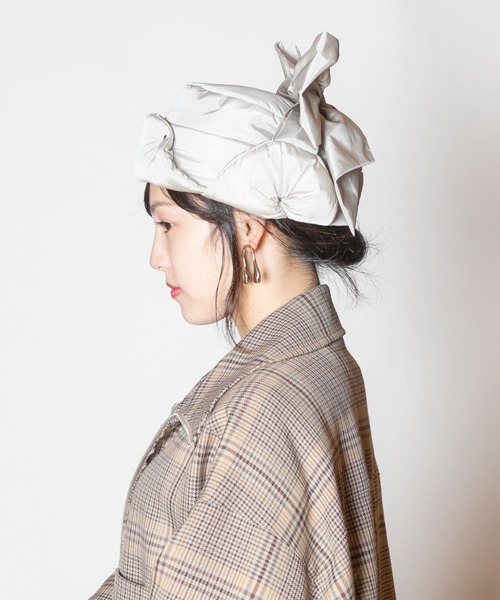 CA4LA（カシラ）の「BALLON（キャップ・レディース・ライトグレー/ブラック/マルチ・ONESIZE）」の10枚目の写真