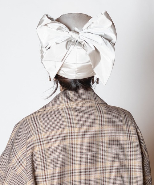 CA4LA（カシラ）の「BALLON（キャップ・レディース・ライトグレー/ブラック/マルチ・ONESIZE）」の11枚目の写真