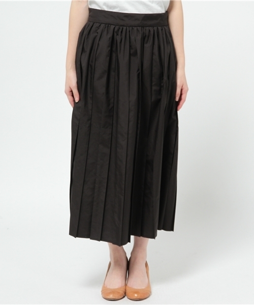 Kastane(カスタネ)の「【Kastane】プリーツスカート(スカート・レディース・カーキ/ブラック・FREE)」の3枚目の写真