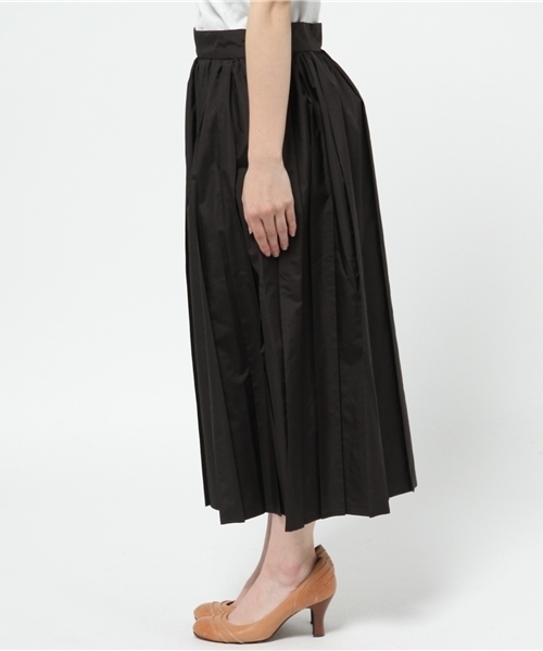 Kastane(カスタネ)の「【Kastane】プリーツスカート(スカート・レディース・カーキ/ブラック・FREE)」の4枚目の写真