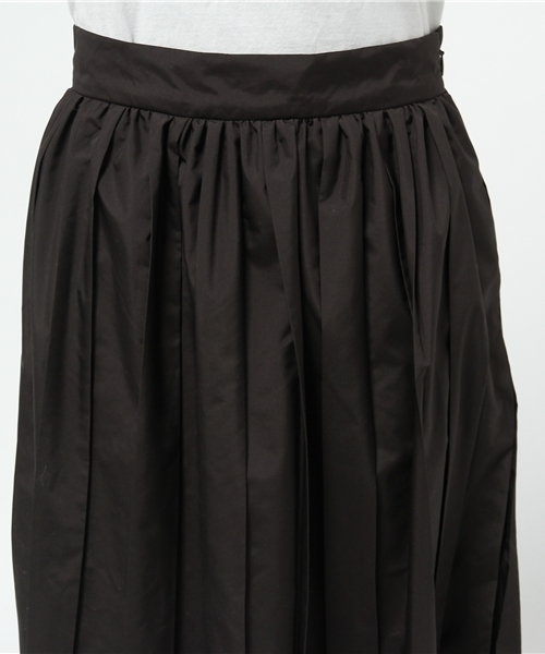 Kastane(カスタネ)の「【Kastane】プリーツスカート(スカート・レディース・カーキ/ブラック・FREE)」の6枚目の写真