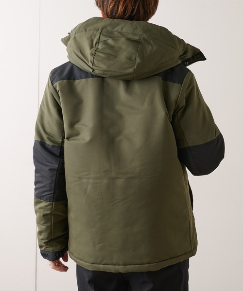 d.i.a. フード付カーキジャケット ゴールドジャパン GOLDJAPAN フード付きロングダウンコート （カーキ