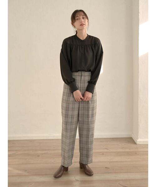 earth music&ecology(アースミュージックアンドエコロジー)の「ワイドストレートパンツ *(スラックス・レディース・ライトグレー/その他9/イエロー・M/L)」の10枚目の写真