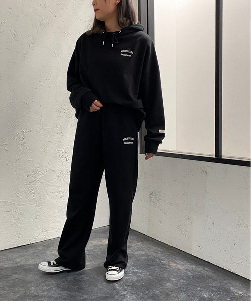 apres jour mignon(アプレジュールミニョン)の「刺繍ロゴ入りスウェットパンツ【SETUP可能】【ZOZOTOWN限定アイテム】(スウェットパンツ・レディース・ナチュラル/ダークグリーン/ブラック/パープル・SMALL/X-LARGE/MEDIUM)」の10枚目の写真