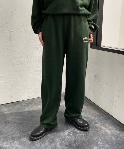 刺繍ロゴ入りスウェットパンツ【SETUP可能】【ZOZOTOWN限定アイテム