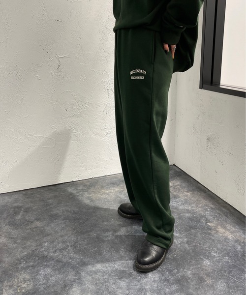 apres jour mignon(アプレジュールミニョン)の「刺繍ロゴ入りスウェットパンツ【SETUP可能】【ZOZOTOWN限定アイテム】(スウェットパンツ・レディース・ナチュラル/ダークグリーン/ブラック/パープル・SMALL/X-LARGE/MEDIUM)」の21枚目の写真