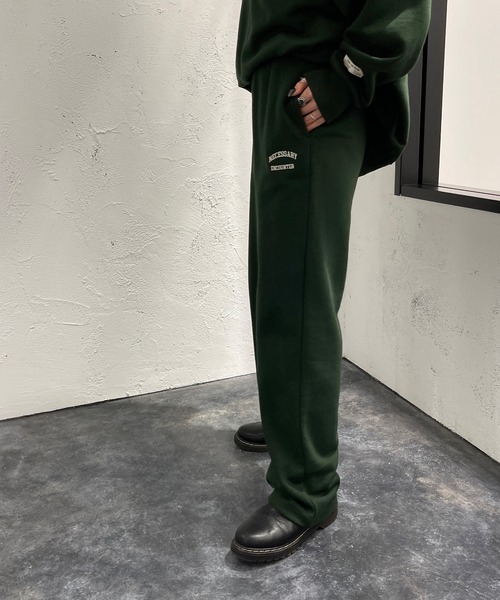 apres jour mignon(アプレジュールミニョン)の「刺繍ロゴ入りスウェットパンツ【SETUP可能】【ZOZOTOWN限定アイテム】(スウェットパンツ・レディース・ナチュラル/ダークグリーン/ブラック/パープル・SMALL/X-LARGE/MEDIUM)」の22枚目の写真