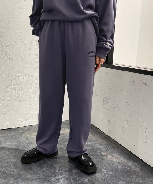 刺繍ロゴ入りスウェットパンツ【SETUP可能】【ZOZOTOWN限定アイテム