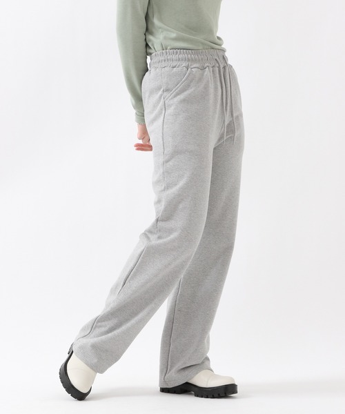 ALAND(エーランド)の「3.3Field Trip/WIDE FLEECE PANTS 2261507(スウェットパンツ・レディース・ブラック/グレー・FREE)」の9枚目の写真