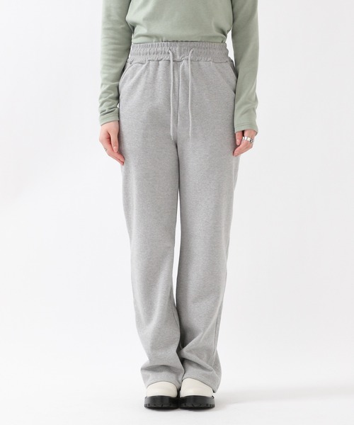 ALAND(エーランド)の「3.3Field Trip/WIDE FLEECE PANTS 2261507(スウェットパンツ・レディース・ブラック/グレー・FREE)」の4枚目の写真
