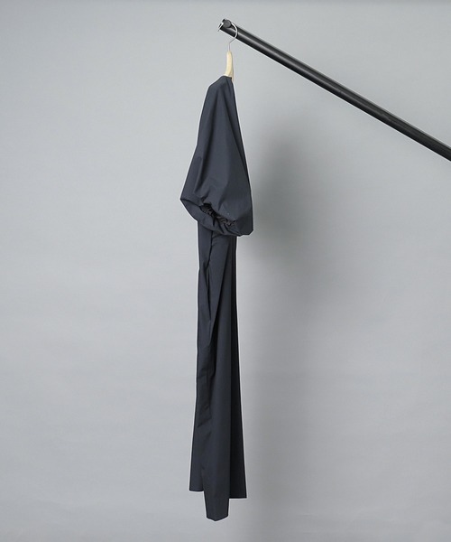 SAYAKA DAVIS Tucked Cocoon Dress ダークネイビー Tucked Cocoon Dress in Eggplant – SAYAKA DAVIS NEW YORK
