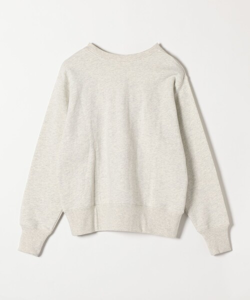 SHIPS any（シップス エニィ）の「【WEB限定/SHIPS any別注】THE KNiTS: 復刻 カレッジ スウェット（スウェット・レディース・グレー/ナチュラル/コーラルピンク・ONE SIZE）」の7枚目の写真