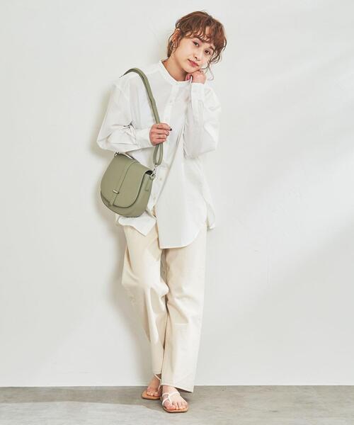 coen（コーエン）の「フェイクレザーラウンドショルダーバッグ（ショルダーバッグ・レディース・ブラック/ブラウン/オリーブ・FREE）」の15枚目の写真