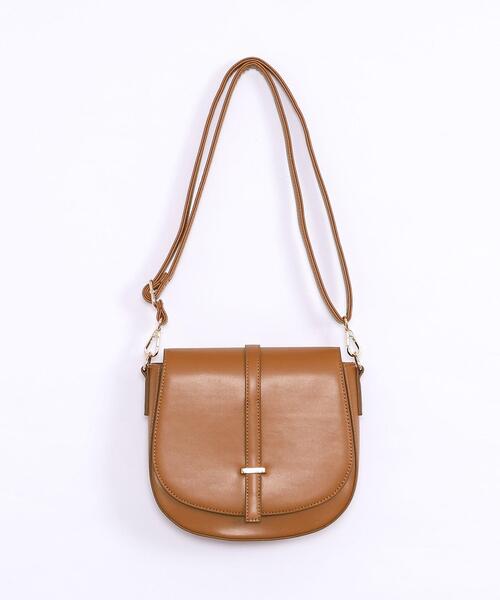 coen（コーエン）の「フェイクレザーラウンドショルダーバッグ（ショルダーバッグ・レディース・ブラック/ブラウン/オリーブ・FREE）」の20枚目の写真