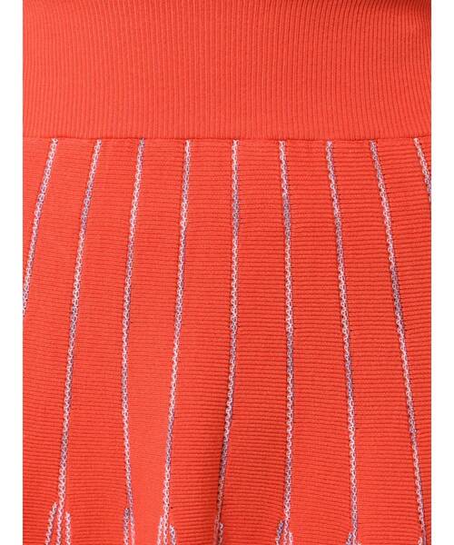 LAGUNAMOON（ラグナムーン）の「ミックスカラーパターンニットワンピース（ワンピース・レディース・ライトグレー/オレンジ/クリーム・SMALL/MEDIUM）」の11枚目の写真