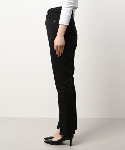 LUGG NAGG(ラグナグ)の「スリット入り ハイウエスト ストレート スキニー フレアパンツ レディース(その他パンツ・レディース・ブラック・SMALL/X-LARGE/LARGE/MEDIUM)」の7枚目の写真