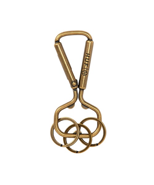 HUF(ハフ)の「BOTTLE OPENER CARABINER / HUF キーホルダー(キーホルダー・メンズ・シルバー/ゴールド/ブロンズ/ブラック/グリーン系その他・O/S)」の8枚目の写真