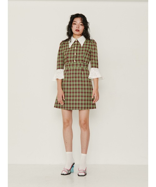 PAMEO POSE IVY MINI DRESS パメオポーズ PAMEO POSE（パメオポーズ）の「Ivy Mini Dress（ワンピース