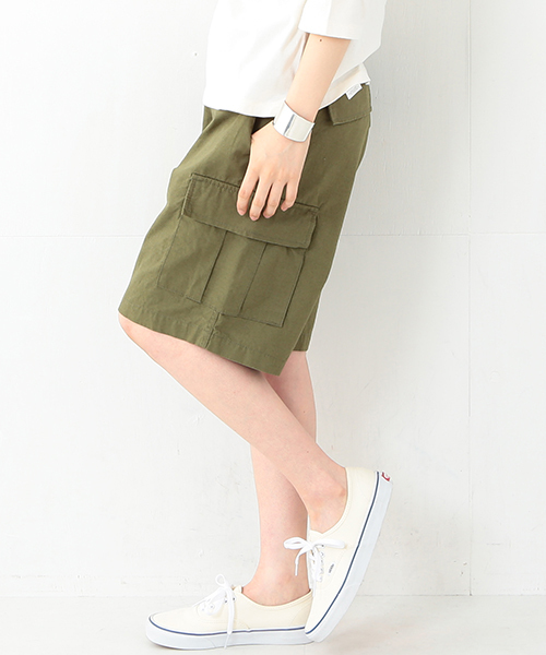 BEAMS BOY（ビームスボーイ）の「BEAMS BOY / Rip 6ポケット ショーツ（その他パンツ・レディース・オリーブ/その他1・ONE SIZE）」の16枚目の写真