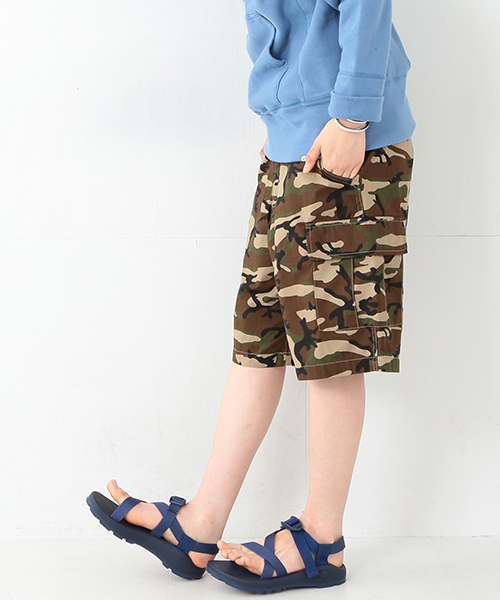 BEAMS BOY（ビームスボーイ）の「BEAMS BOY / Rip 6ポケット ショーツ（その他パンツ・レディース・オリーブ/その他1・ONE SIZE）」の12枚目の写真