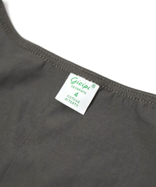 gicipi（ジチピ）の「[ gicipi ] 2104P ROMBO ローンボ（タンクトップ・メンズ・ホワイト/チャコール・4）」の5枚目の写真