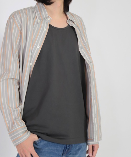 gicipi（ジチピ）の「[ gicipi ] 2104P ROMBO ローンボ（タンクトップ・メンズ・ホワイト/チャコール・4）」の7枚目の写真