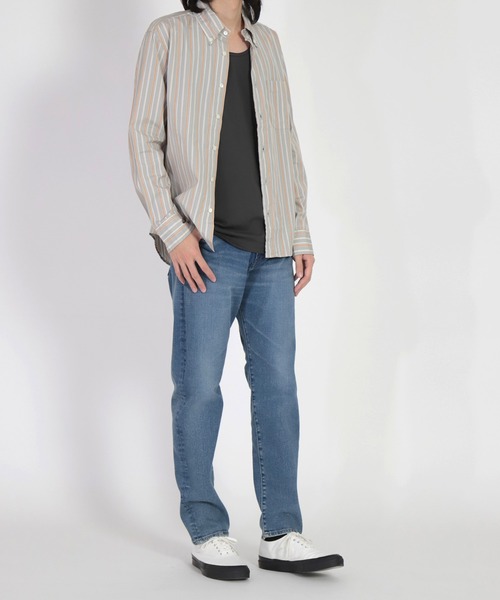 gicipi（ジチピ）の「[ gicipi ] 2104P ROMBO ローンボ（タンクトップ・メンズ・ホワイト/チャコール・4）」の8枚目の写真