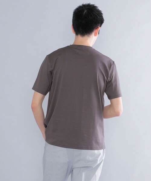 SHIPS(シップス)の「SHIPS: ALBINI クルーネック 無地 Tシャツ(Tシャツ/カットソー・メンズ・ホワイト/ブラック/ダークグレー/ネイビー/チャコールグレー・SMALL/MEDIUM/LARGE/X-LARGE)」の13枚目の写真