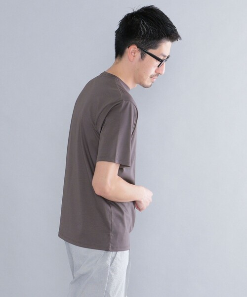 SHIPS(シップス)の「SHIPS: ALBINI クルーネック 無地 Tシャツ(Tシャツ/カットソー・メンズ・ホワイト/ブラック/ダークグレー/ネイビー/チャコールグレー・SMALL/MEDIUM/LARGE/X-LARGE)」の14枚目の写真