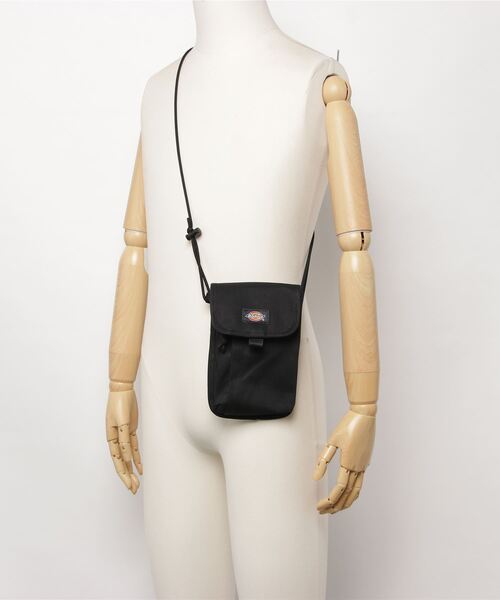 Dickies（ディッキーズ）の「【DICKIES/ディッキーズ】DK TC TWILL NECK POUCH/ツイルネックポーチ（ポーチ・レディース・ブラック/ベージュ/チャコールグレー・FREE）」の17枚目の写真