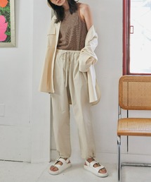 Auntie Rosa Holiday | ナイロンドロストベイカーパンツ(その他パンツ)