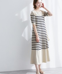 ROPE' PICNIC（ロペピクニック）の「スクエアネックニットワンピース（ワンピース）」