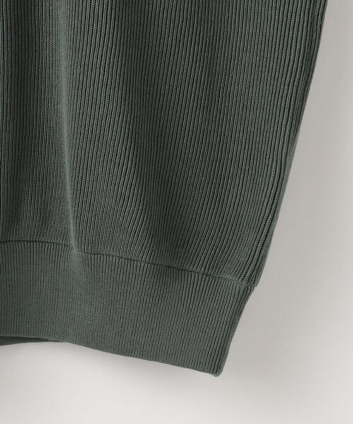 Steven Alan（スティーブンアラン）の「＜crepuscule＞ HENLY NECK KNIT/ニット（ニット/セーター・メンズ・ブラウン/グレー/ケリー・1/2）」の7枚目の写真