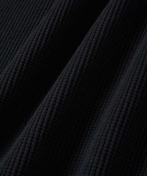 ADAM ET ROPE'（アダムエロペ）の「【一部直営店舗・WEB限定】ショートカーディガンコンビワッフルワンピース（ワンピース・レディース・ブラック/ベージュ系その他・FREE）」の18枚目の写真
