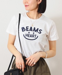 BEAMS HEART | BEAMS HEART / スマイル ロゴTシャツ＜WOMEN＞(Tシャツ/カットソー)