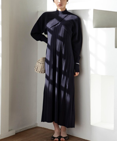 ReNorm（リノーム）の「ボレロセットニットワンピース（ワンピース  