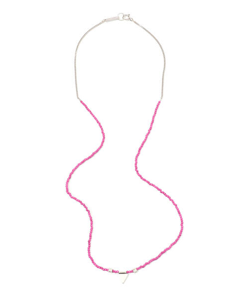 ISABEL MARANT(イザベルマラン)の「ISABEL MARANT ビーズネックレス(ネックレス・レディース・ピンク/グリーン・FREE)」の1枚目の写真