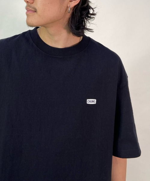 CHUMS(チャムス)の「【ムラサキスポーツ別注】CHUMS/チャムス ヘビーウエイト オーバーサイズ バックプリントTシャツ/BOOBY Square Logo Tshirt CH01-2101(Tシャツ/カットソー・メンズ・ベージュ/ホワイト/ブラック・XL/L/S/M)」の18枚目の写真