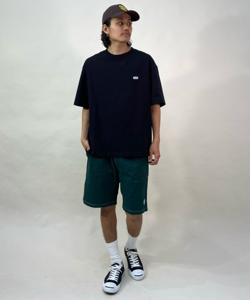 CHUMS(チャムス)の「【ムラサキスポーツ別注】CHUMS/チャムス ヘビーウエイト オーバーサイズ バックプリントTシャツ/BOOBY Square Logo Tshirt CH01-2101(Tシャツ/カットソー・メンズ・ベージュ/ホワイト/ブラック・XL/L/S/M)」の21枚目の写真