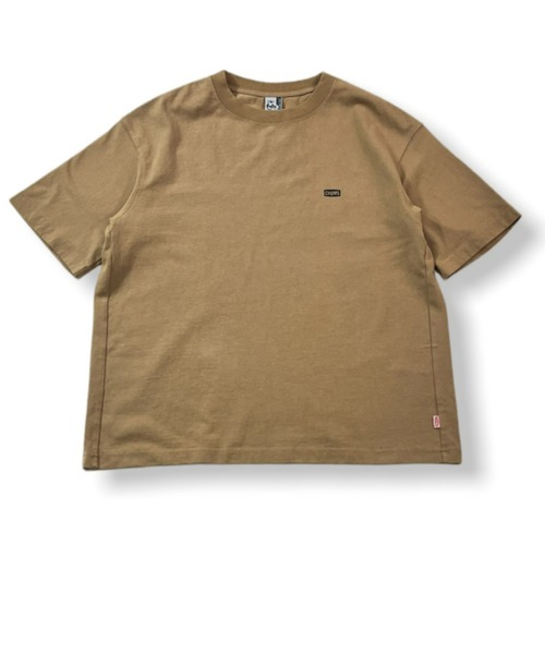 CHUMS(チャムス)の「【ムラサキスポーツ別注】CHUMS/チャムス ヘビーウエイト オーバーサイズ バックプリントTシャツ/BOOBY Square Logo Tshirt CH01-2101(Tシャツ/カットソー・メンズ・ベージュ/ホワイト/ブラック・XL/L/S/M)」の6枚目の写真