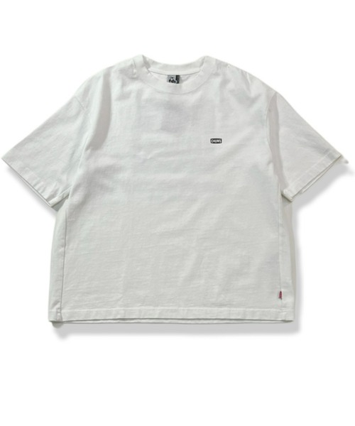 CHUMS(チャムス)の「【ムラサキスポーツ別注】CHUMS/チャムス ヘビーウエイト オーバーサイズ バックプリントTシャツ/BOOBY Square Logo Tshirt CH01-2101(Tシャツ/カットソー・メンズ・ベージュ/ホワイト/ブラック・XL/L/S/M)」の10枚目の写真