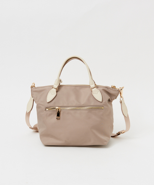 LOWELL things（ロウェル　シングス）の「Porter mini/ﾌﾗｯﾌﾟﾅｲﾛﾝﾄｰﾄ（トートバッグ・レディース・ライトブルー/ベージュ/ネイビー/ライトグレー・フリー）」の8枚目の写真