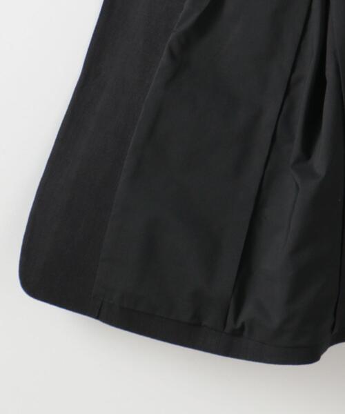 「Steven Alan」 ノーカラージャケット S ブラック Steven Alan（スティーブンアラン）の「＜Steven Alan＞NO