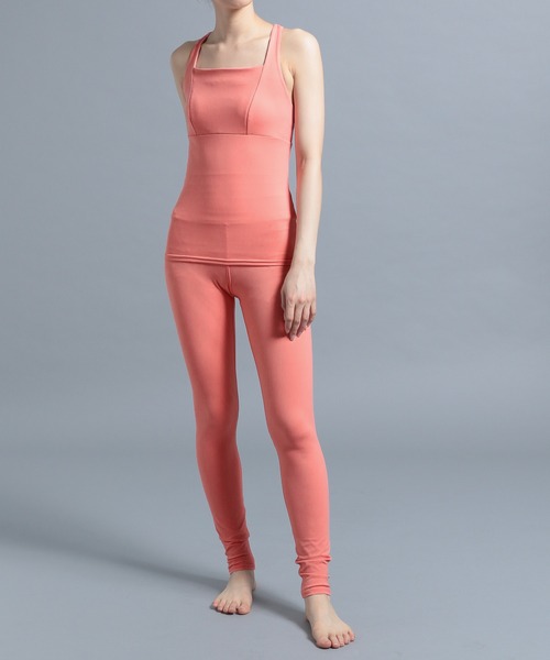 HEREIAM(ヘレイアム)の「【HEREIAM】スキンタッチレギンス3(レギンス/スパッツ・レディース・ブラック/サーモンピンク・SMALL/MEDIUM/X-SMALL/LARGE)」の22枚目の写真