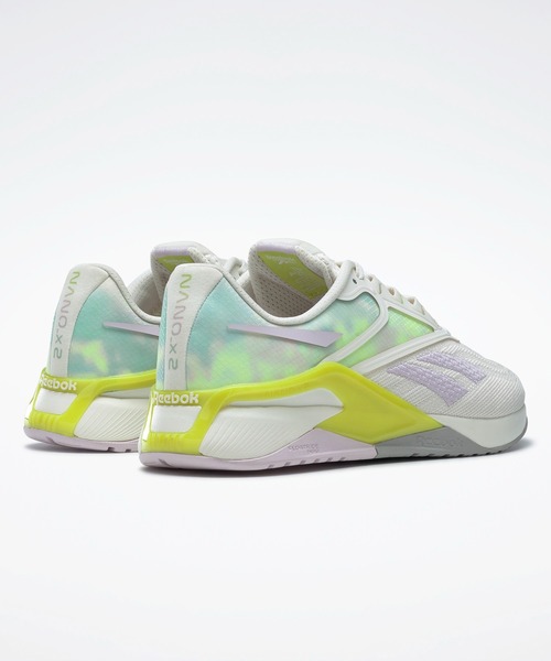Reebok(リーボック)の「 ナノ X2 / Nano X2(スニーカー・レディース・オレンジ系その他/ホワイト×ブラック/ホワイト×ライトグレー/ホワイト系その他・22.5cm/24.0cm/23.5cm/24.5cm/23.0cm/25.0cm/22.0cm/26.0cm/25.5cm)」の8枚目の写真