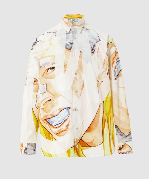 JW Anderson(ジェイダブリューアンダーソン)の「シャツ(シャツ/ブラウス・メンズ・ホワイト系その他・44/46/48)」の1枚目の写真