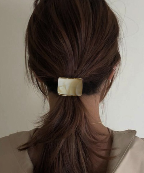 REBALANCE（リバランス）の「大理石柄ヘアゴム（ヘアゴム・レディース・A/B/C/D・FREE）」の4枚目の写真