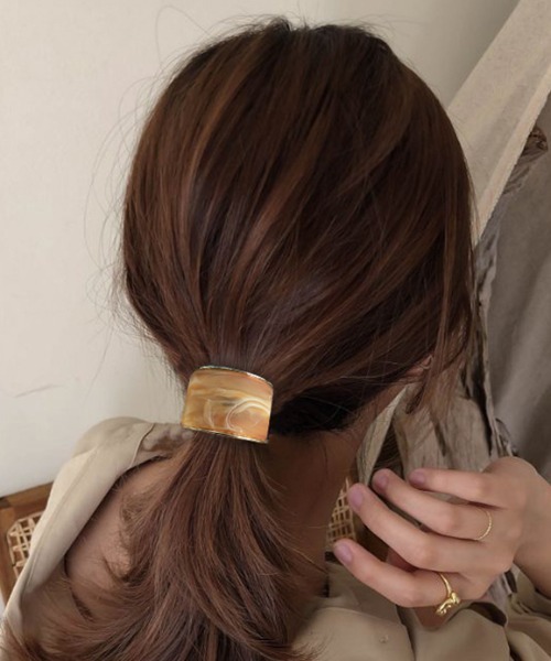 REBALANCE（リバランス）の「大理石柄ヘアゴム（ヘアゴム・レディース・A/B/C/D・FREE）」の7枚目の写真