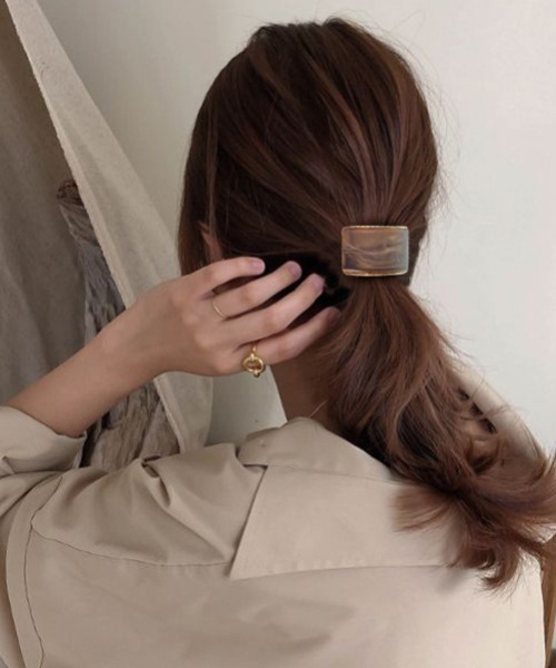 REBALANCE（リバランス）の「大理石柄ヘアゴム（ヘアゴム・レディース・A/B/C/D・FREE）」の6枚目の写真